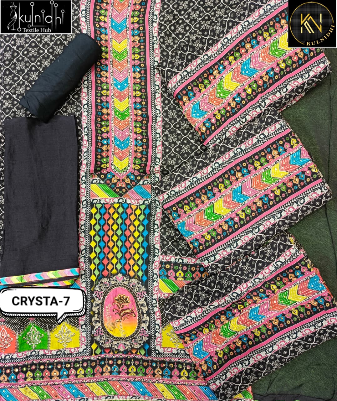 Crysta 6-7 Kulnidhi Organza Salwar Suits Supplier Gujarat