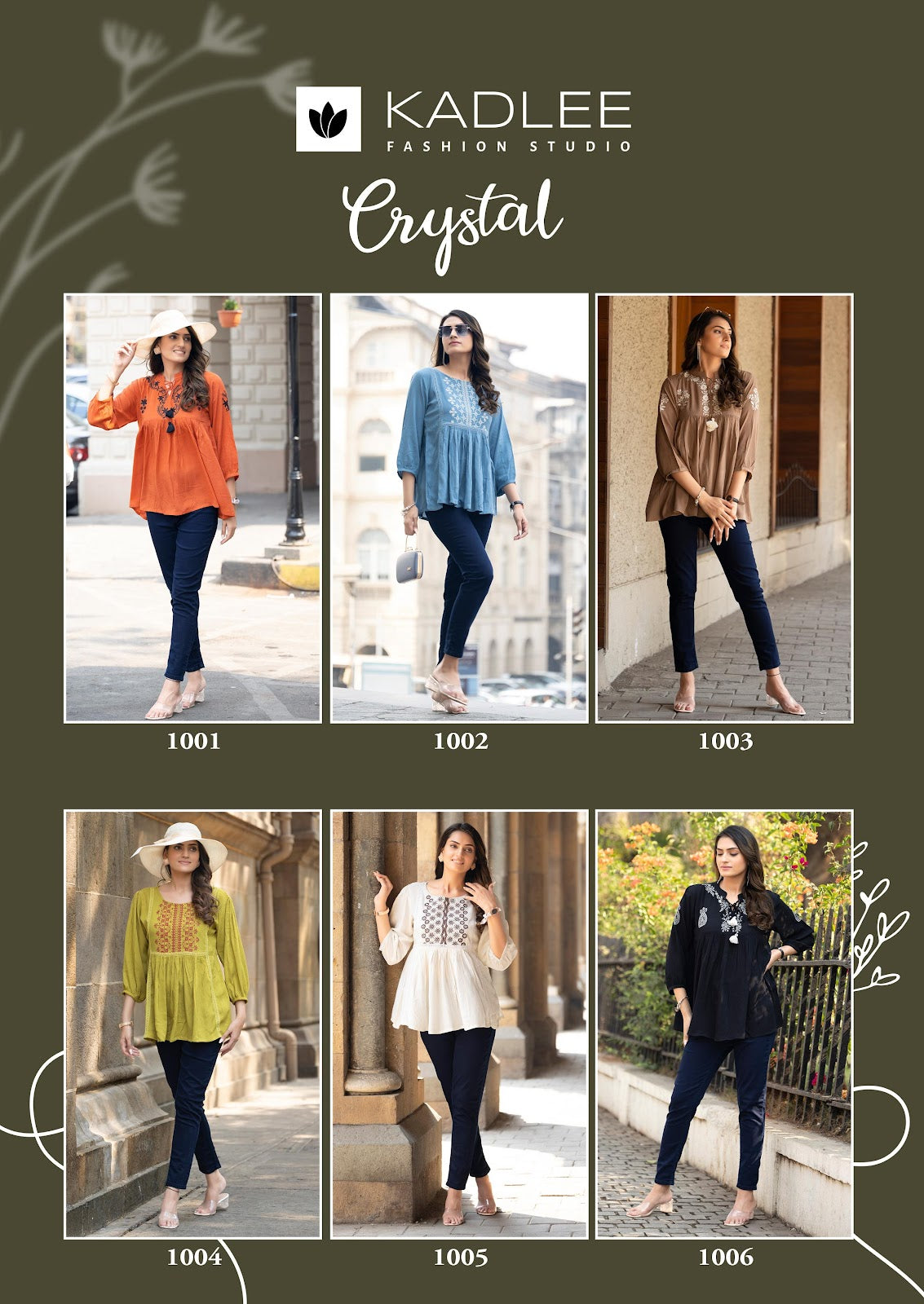 Crystal Kadlee Rayon Fancy Tops Manufacturer India