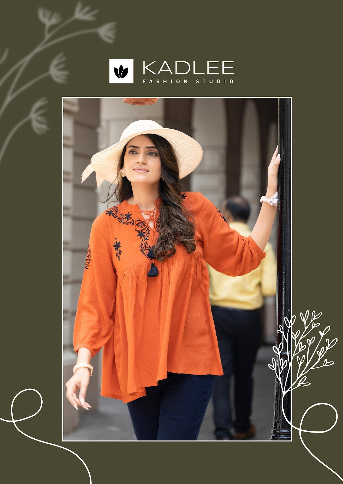 Crystal Kadlee Rayon Fancy Tops Manufacturer India