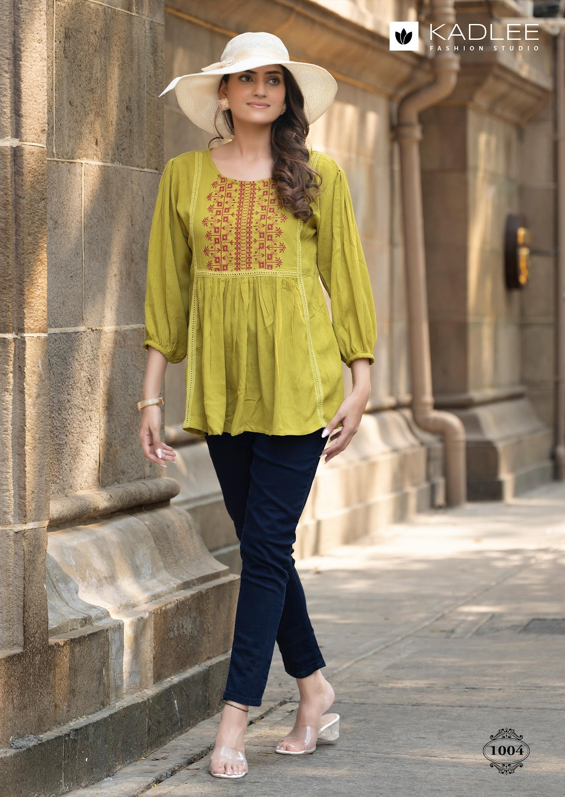 Crystal Kadlee Rayon Fancy Tops Manufacturer India