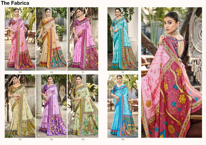 Crystal The Fabrica Soft Cotton Sarees Wholesale