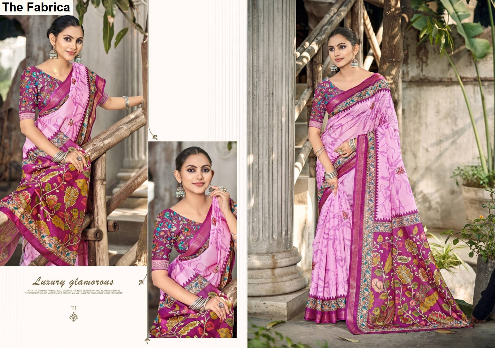 Crystal The Fabrica Soft Cotton Sarees Wholesale