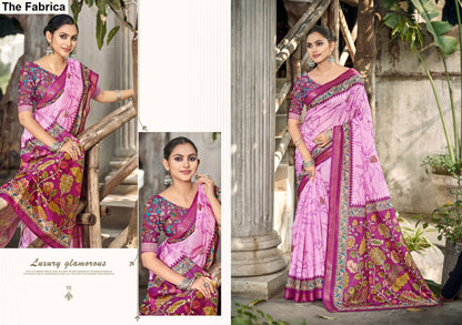 Crystal The Fabrica Soft Cotton Sarees Wholesale