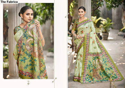 Crystal The Fabrica Soft Cotton Sarees Wholesale