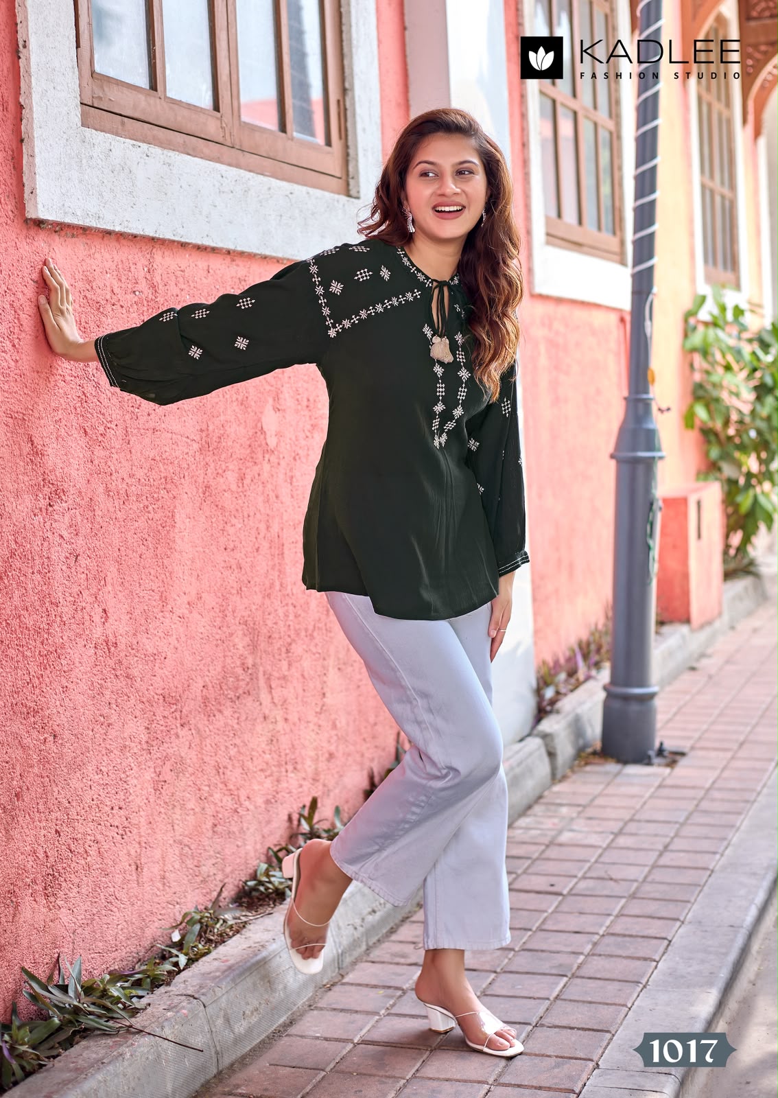 Crystal Vol 3 Kadlee Rayon Fancy Tops Wholesale