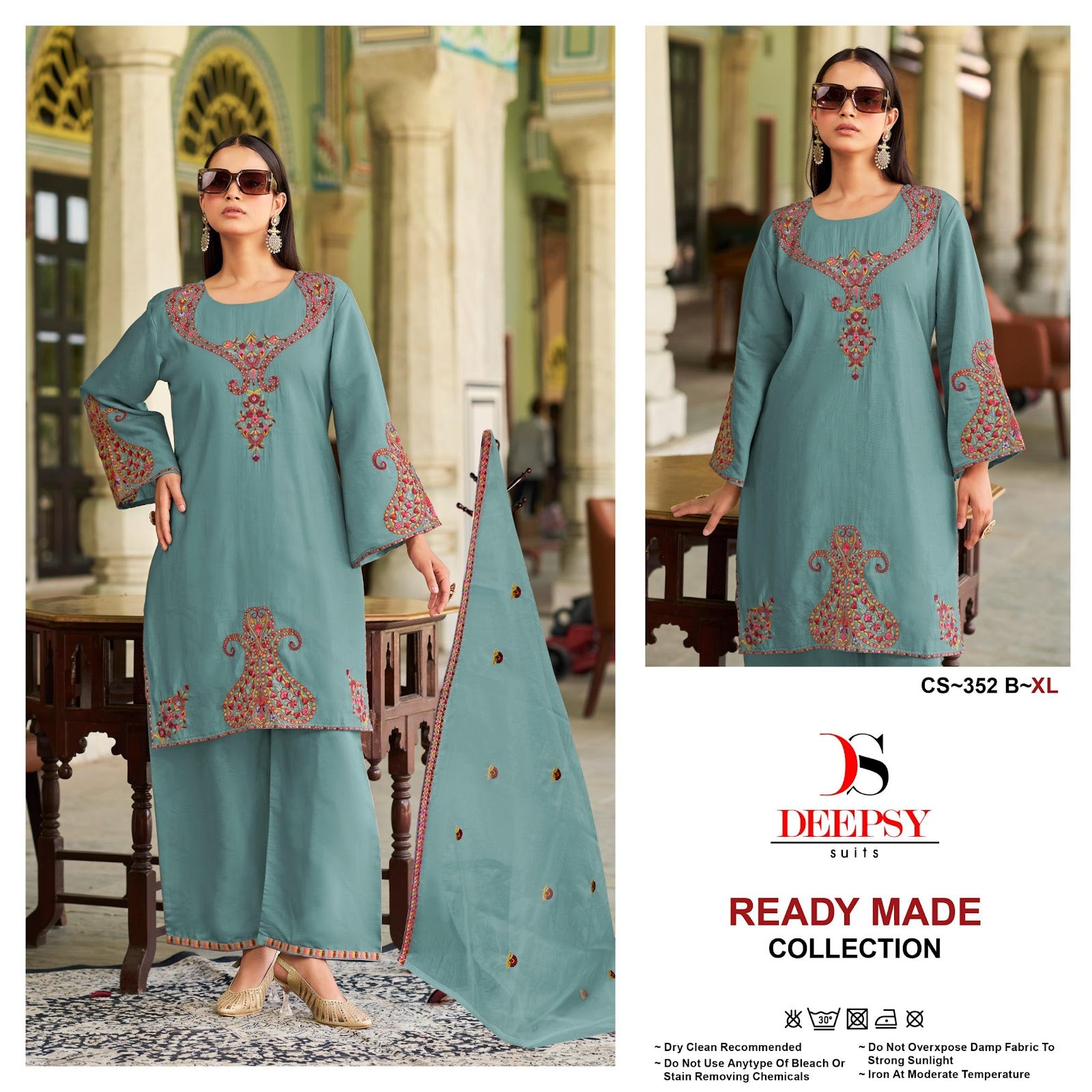 Cs 352 Deepsy Pakistani Readymade Suits Wholesaler India