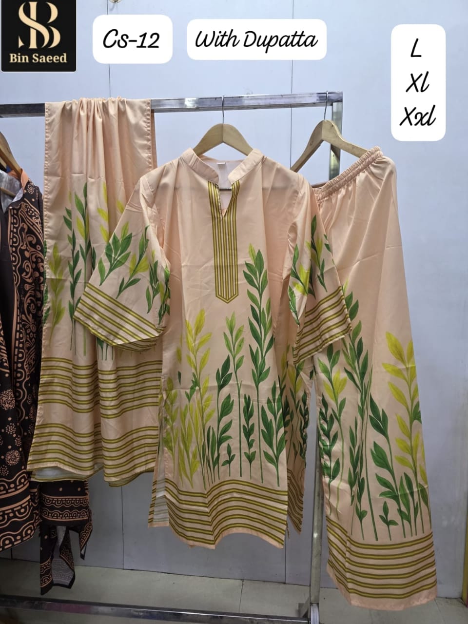 Cs Hit Designs Bin Saeed Satin Pakistani Readymade Suits Wholesale Price