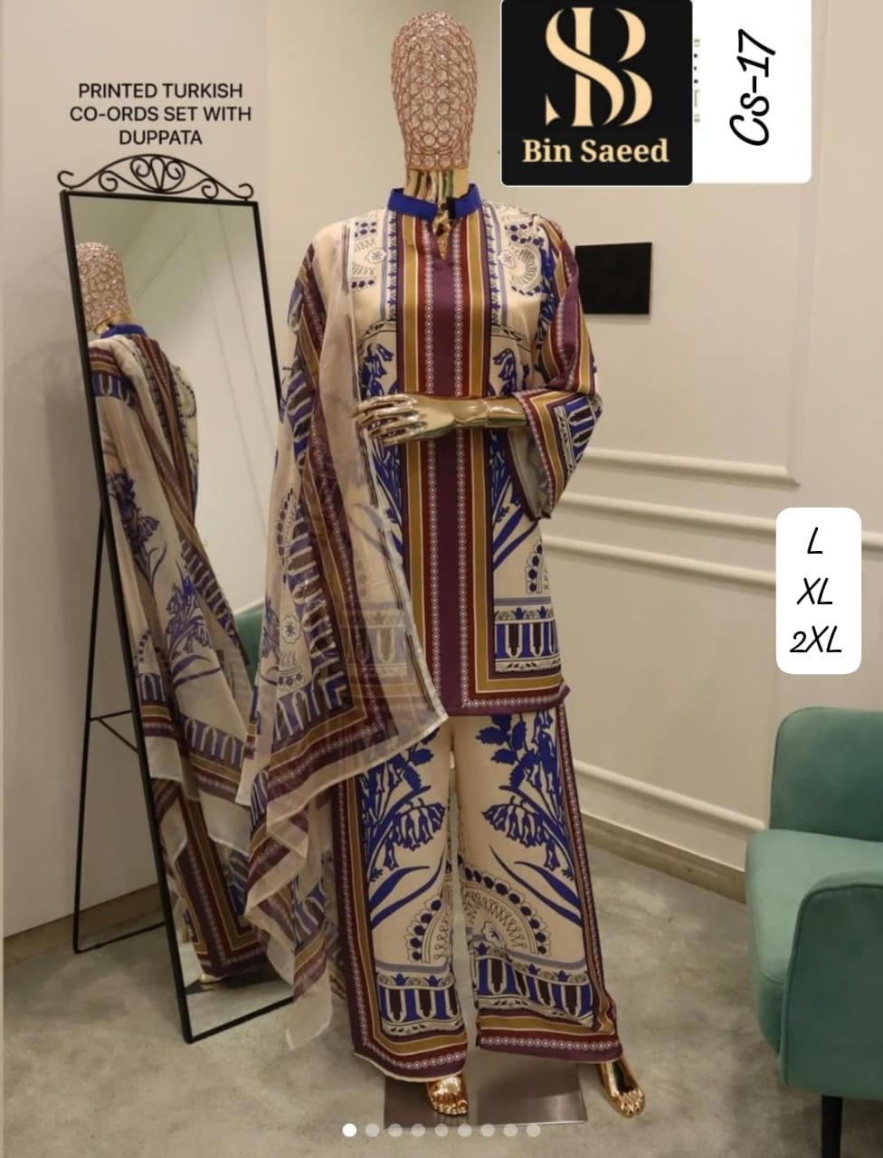Cs Hit Designs Bin Saeed Satin Pakistani Readymade Suits Wholesale Price