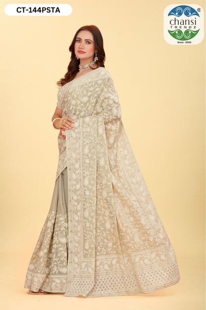 Ct-144 Chansi Trendz Sarees Exporter Ahmedabad