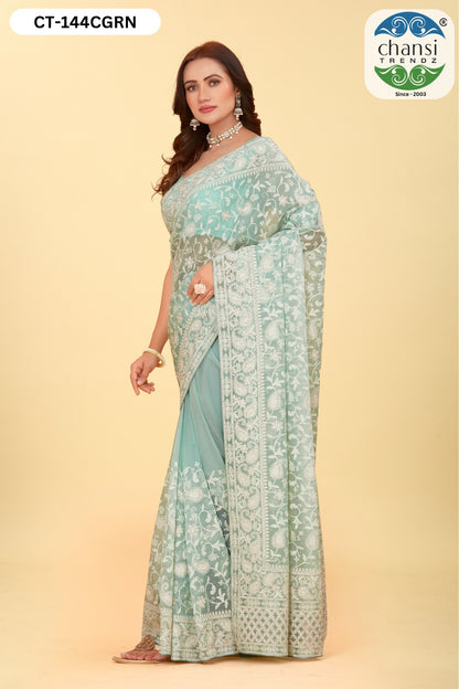 Ct-144 Chansi Trendz Sarees Exporter Ahmedabad