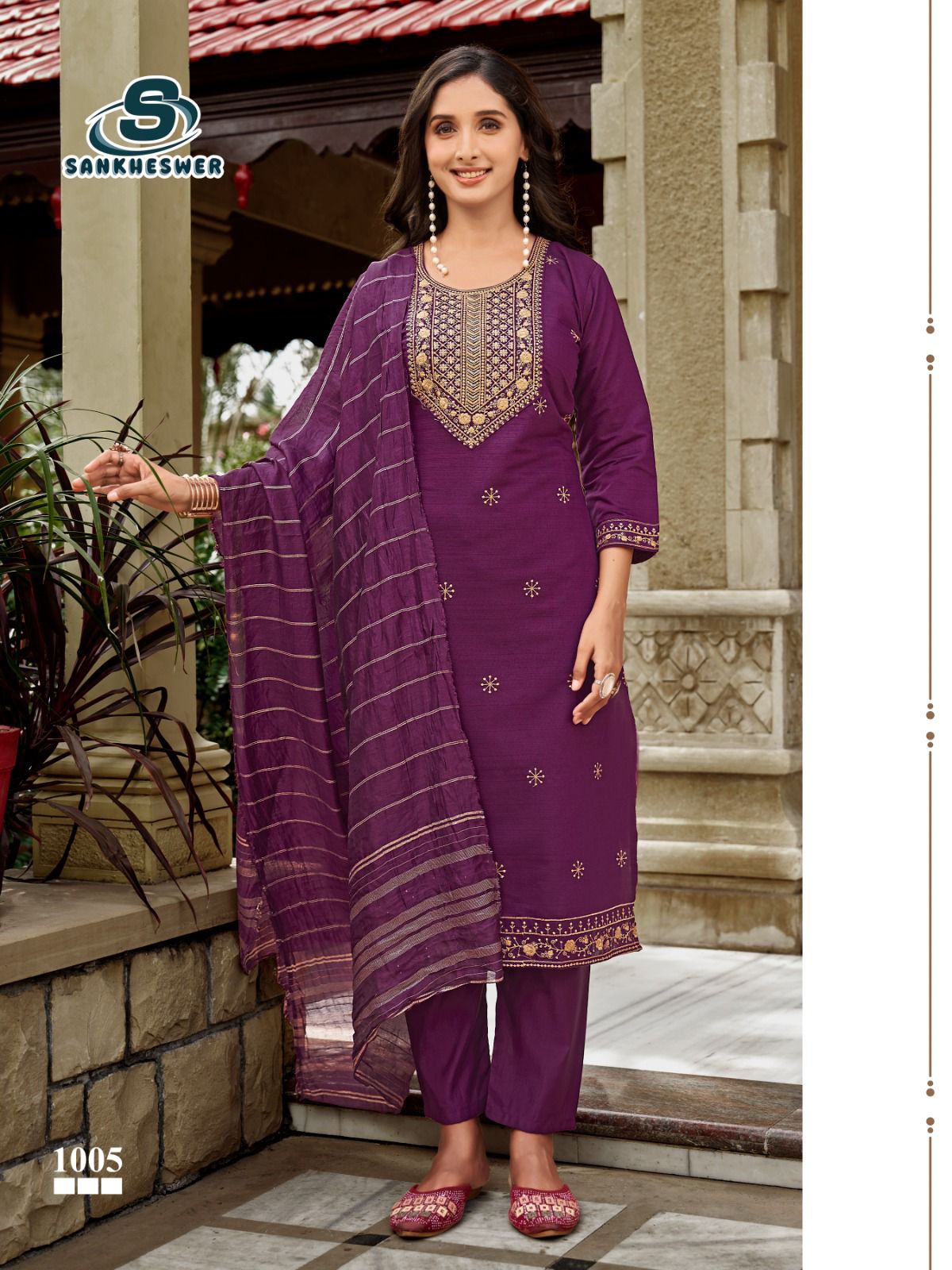 Culbuli Vol 1 Sankheswer Vatican Readymade Pant Style Suits Wholesale