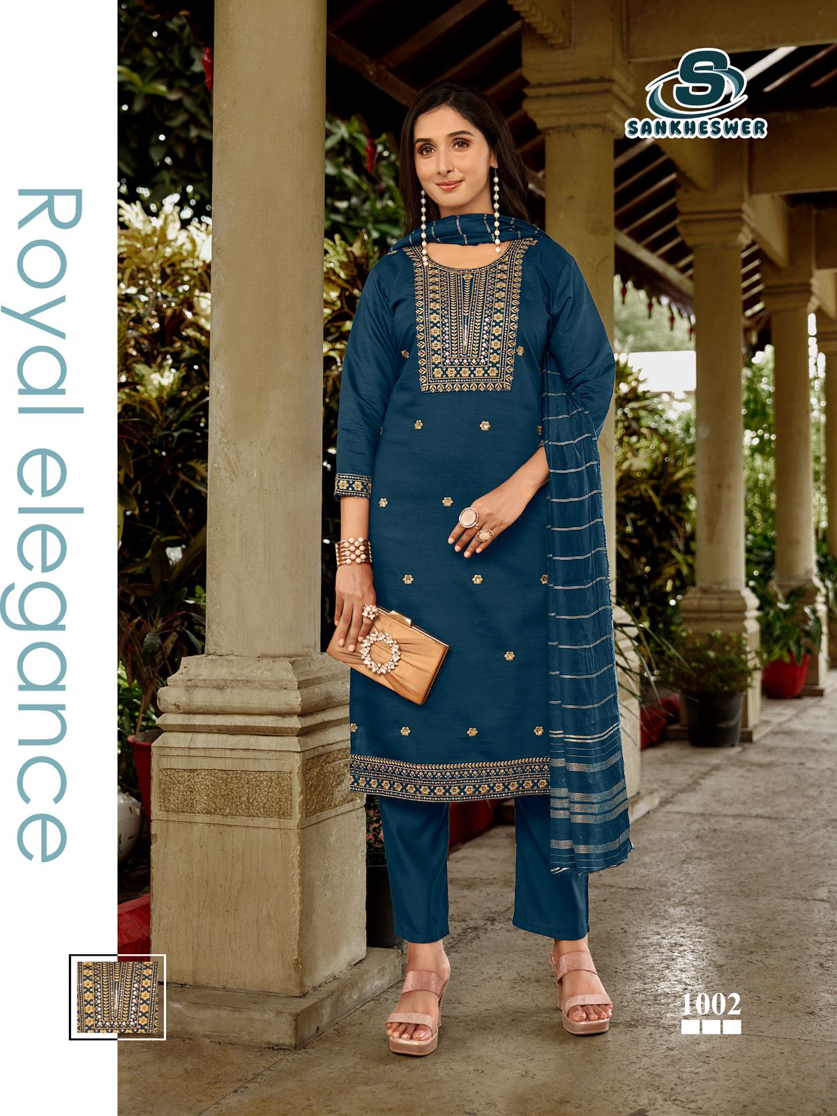 Culbuli Vol 1 Sankheswer Vatican Readymade Pant Style Suits Wholesale