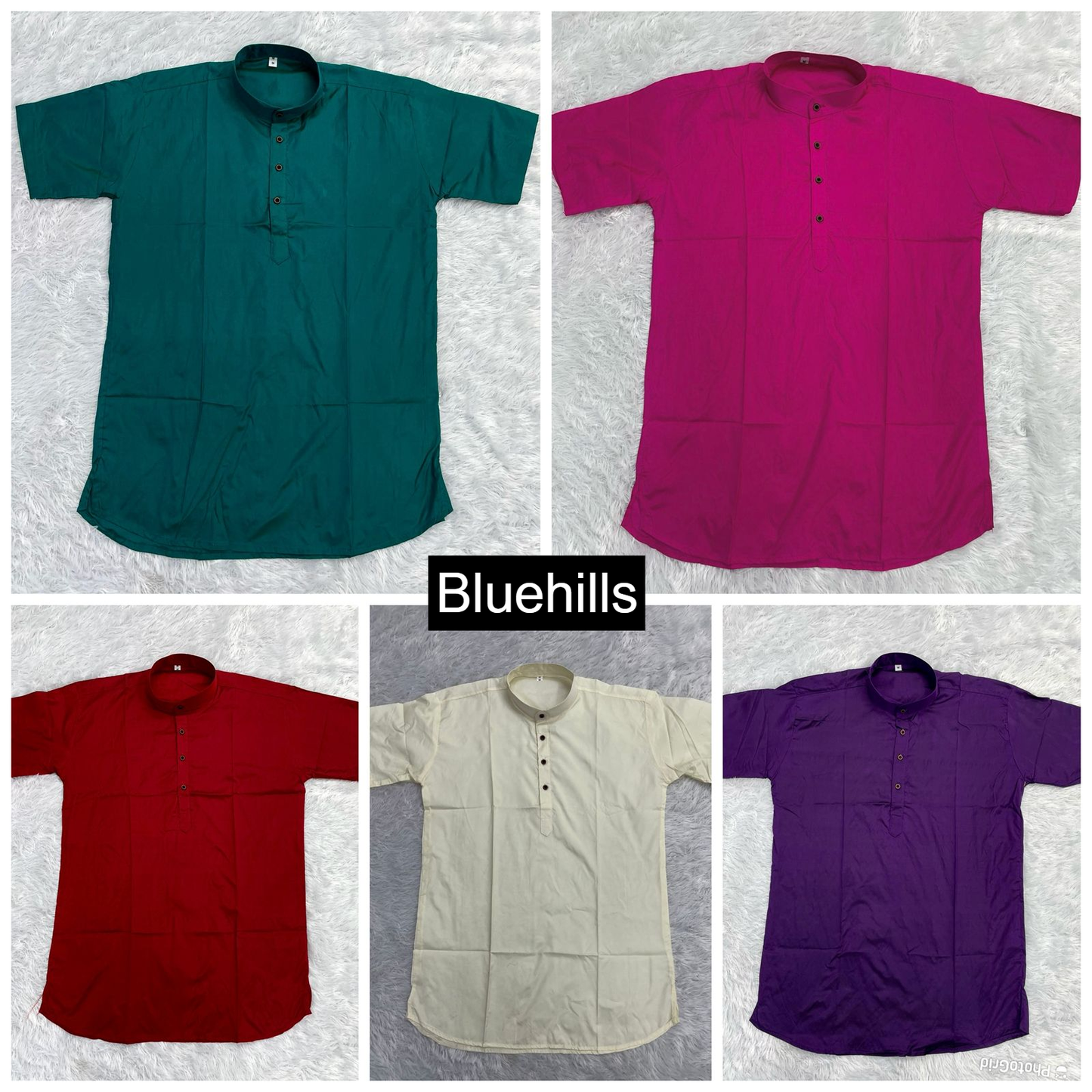 Culture Short Bluehills Silk Mens Kurta Manufacturer Ahmedabad