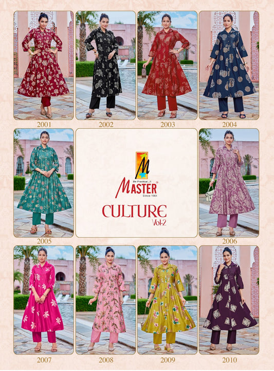 Culture Vol 2 Master Gadwal Co Ord Set Supplier Gujarat