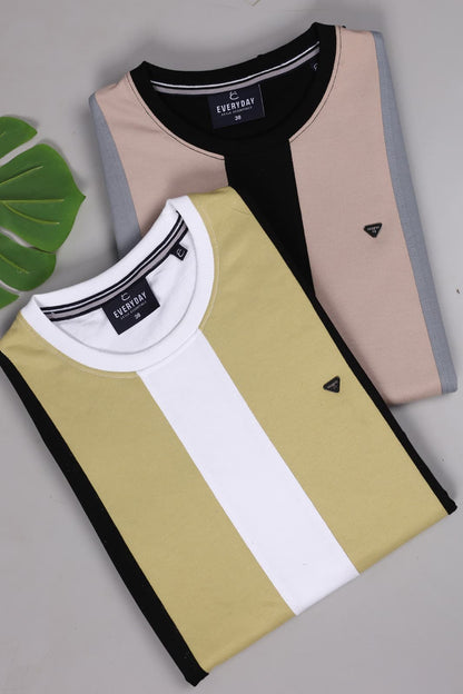 Cut-Sew Style Vol 658 Everyday Cotton Looper Mens Tshirts Manufacturer Ahmedabad