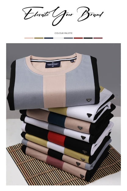 Cut-Sew Style Vol 658 Everyday Cotton Looper Mens Tshirts Manufacturer Ahmedabad