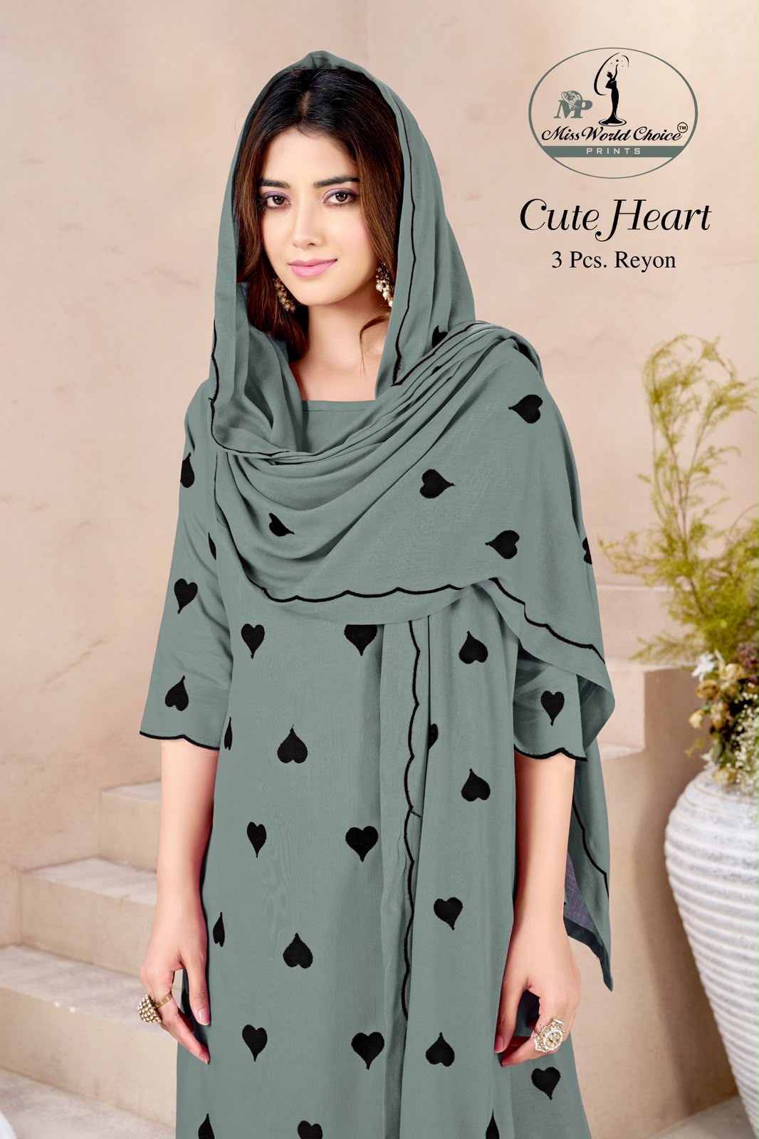 Cute Heart Vol 1 Miss World Choice Rayon Salwar Suits Wholesale Price