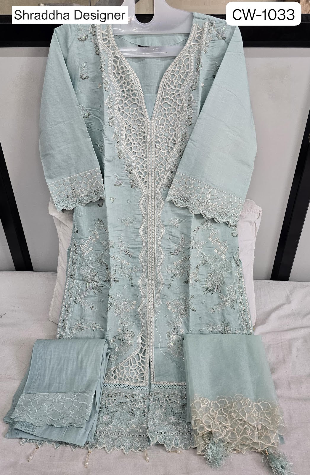 Cw 1033 Shraddha Designer Roman Silk Pakistani Readymade Suits Exporter Ahmedabad