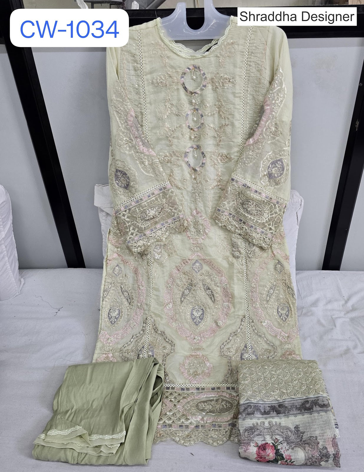 Cw 1034 Shraddha Designer Pakistani Readymade Suits Supplier Ahmedabad