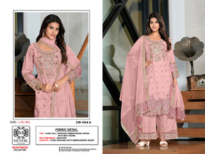 Cw 1044 Mushk Simar Pakistani Readymade Suits Wholesaler Gujarat