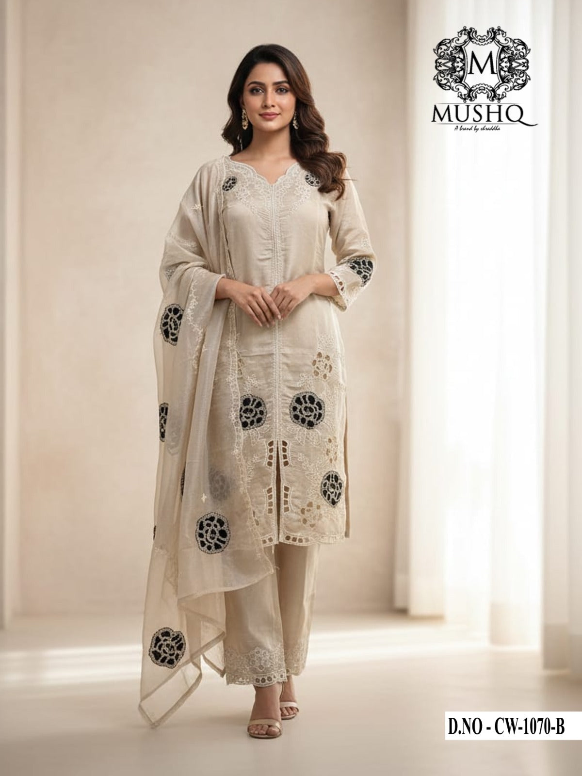 Cw 1070 Mushk Roman Silk Pakistani Readymade Suits Wholesale