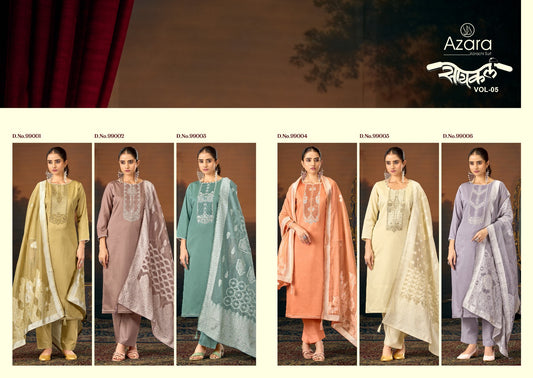 Cycle Vol 5 Radhika Fashion Azara Zam Cotton Karachi Salwar Suits Supplier India