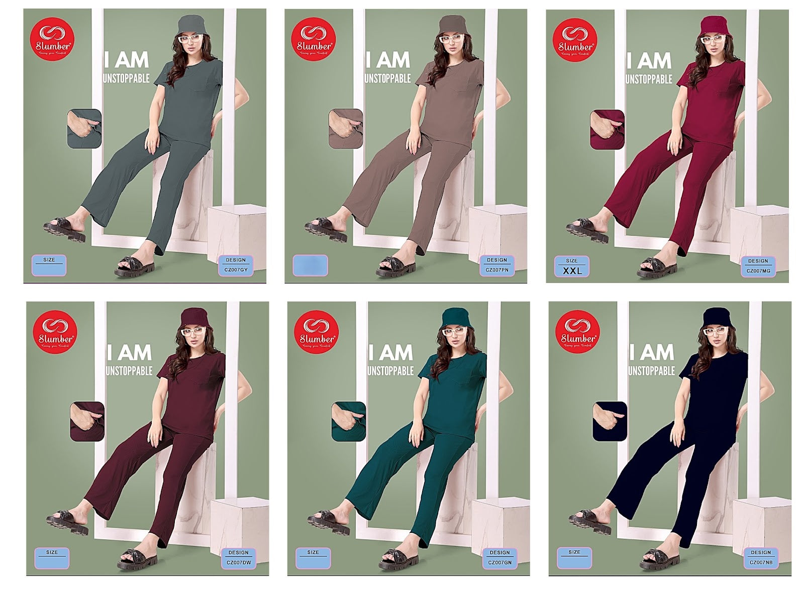 Cz007 Slumber Imported Co Ord Set Manufacturer Ahmedabad