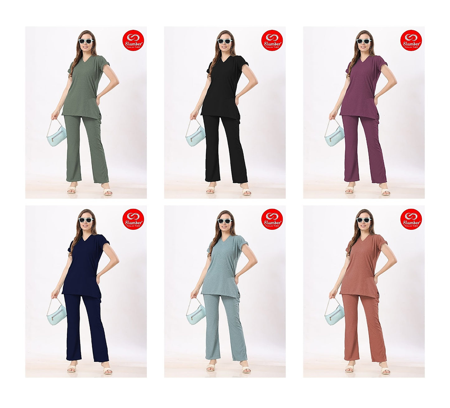 Cz011 Slumber Imported Co Ord Set Exporter India