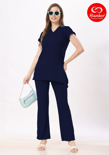 Cz011 Slumber Imported Co Ord Set Exporter India