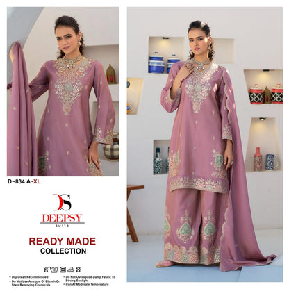 D-834 Abcd Deepsy Pakistani Readymade Suits Manufacturer India