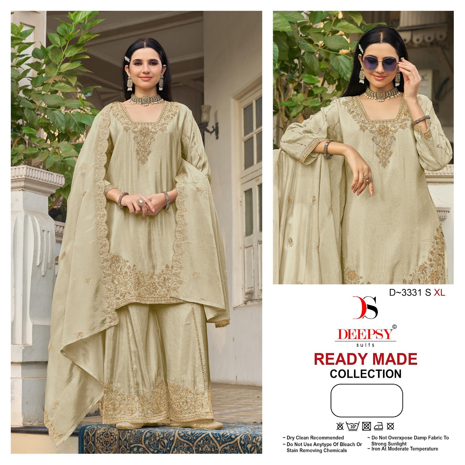 D 3331 Qrst Deepsy Tissue Silk Pakistani Readymade Suits Wholesale