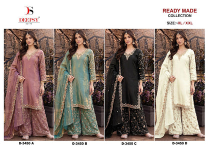 D 3450 Deepsy Fandy Pakistani Readymade Suits Exporter Ahmedabad