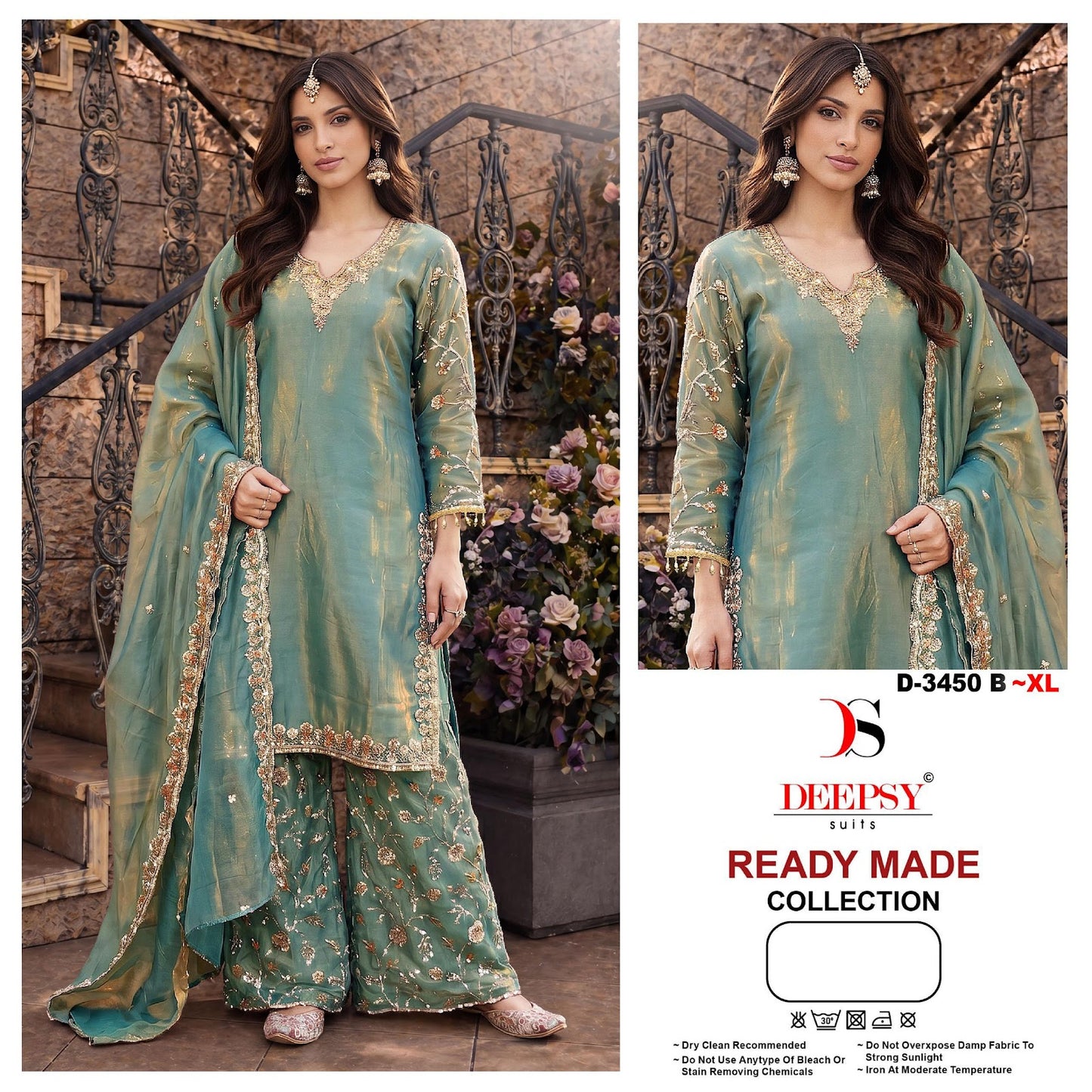 D 3450 Deepsy Fandy Pakistani Readymade Suits Exporter Ahmedabad