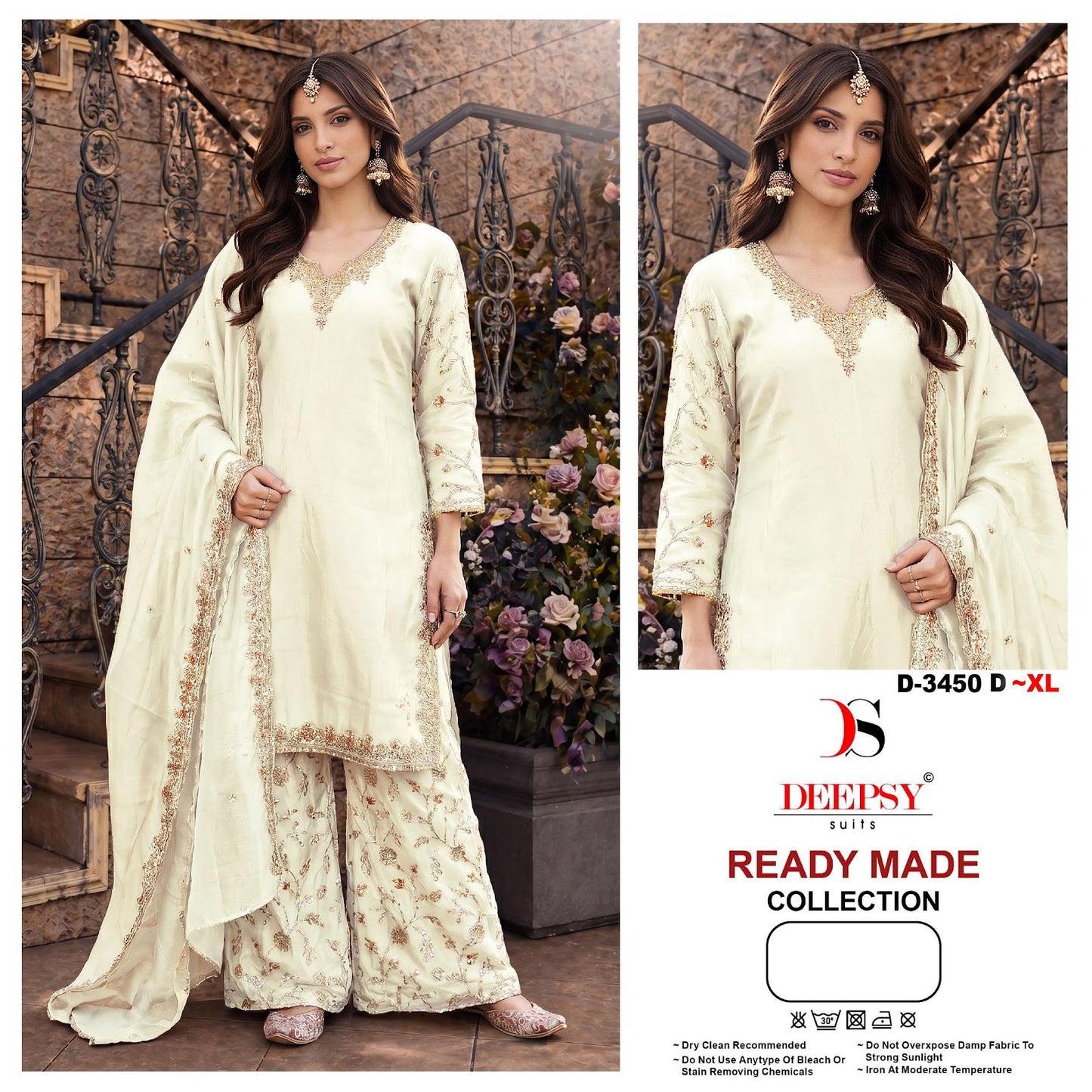 D 3450 Deepsy Fandy Pakistani Readymade Suits Exporter Ahmedabad