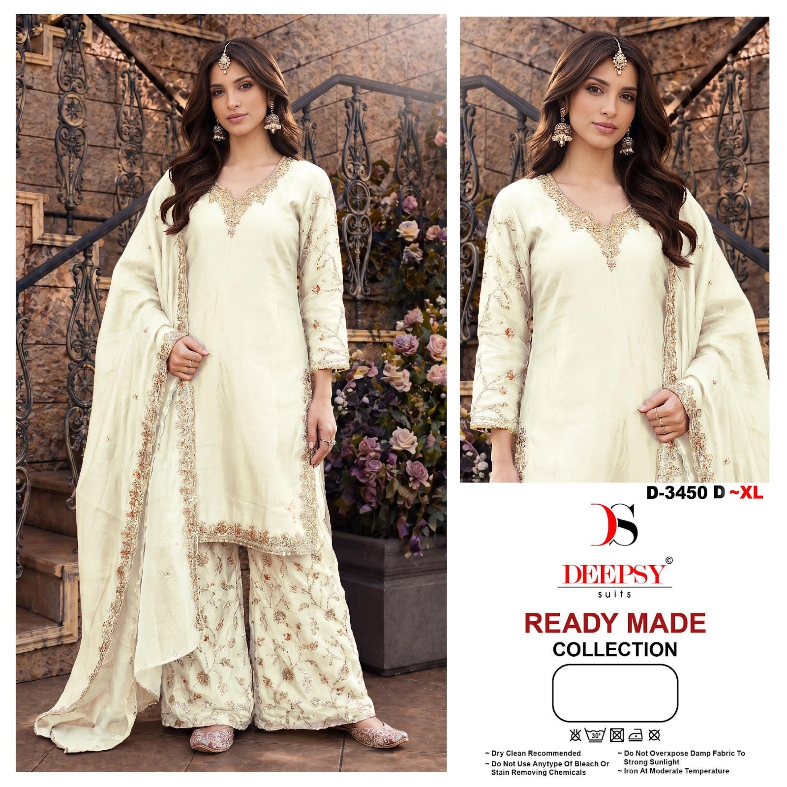 D 3450 Deepsy Fandy Pakistani Readymade Suits Exporter Ahmedabad