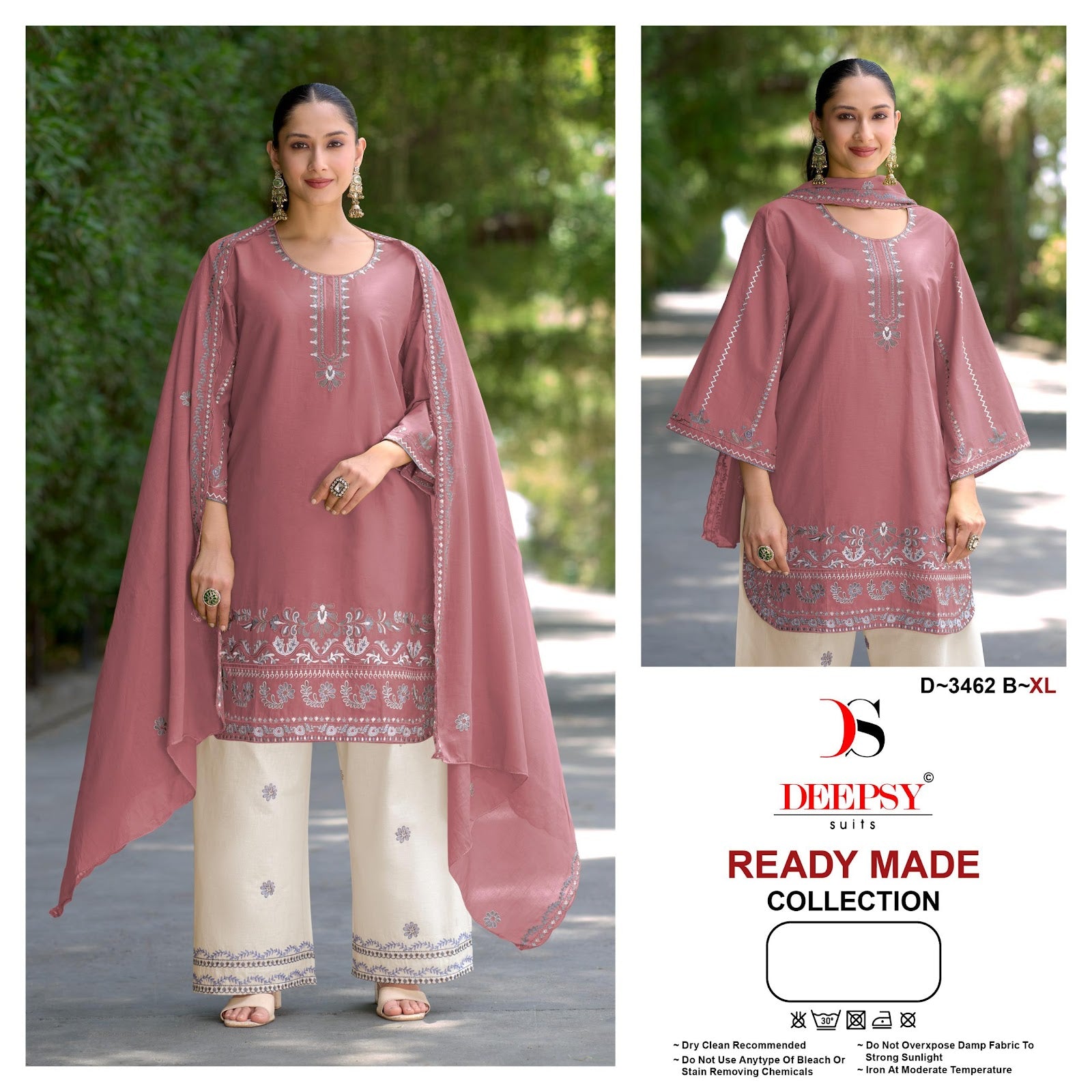 D 3462 Deepsy Cotton Pakistani Readymade Suits Wholesale Price