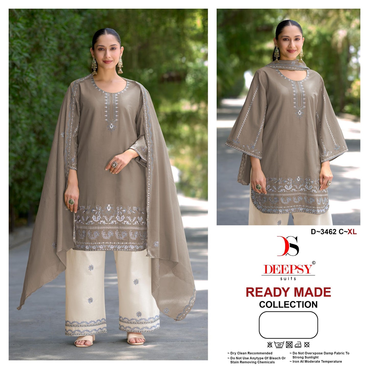 D 3462 Deepsy Cotton Pakistani Readymade Suits Wholesale Price