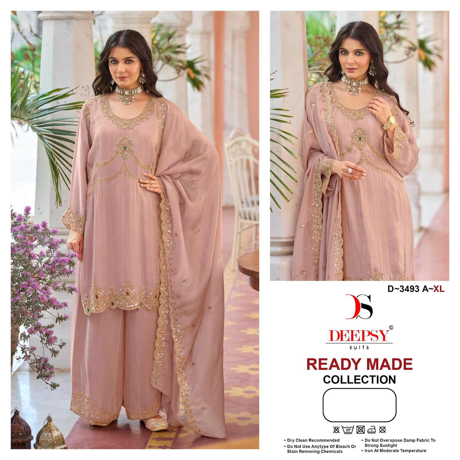 D 3493 Abcd Deepsy Tissue Pakistani Readymade Suits Manufacturer