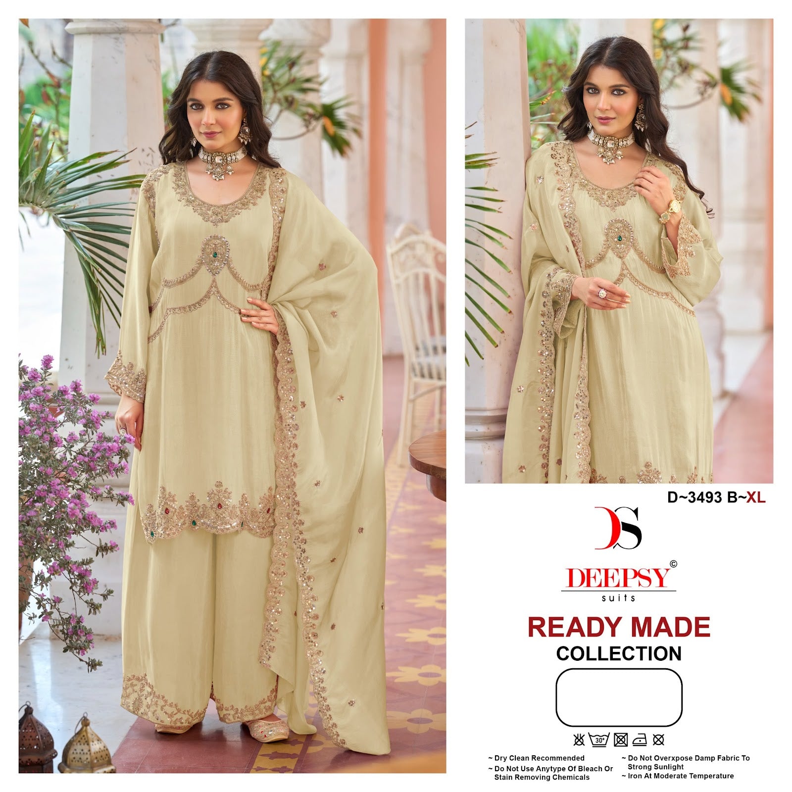 D 3493 Abcd Deepsy Tissue Pakistani Readymade Suits Manufacturer