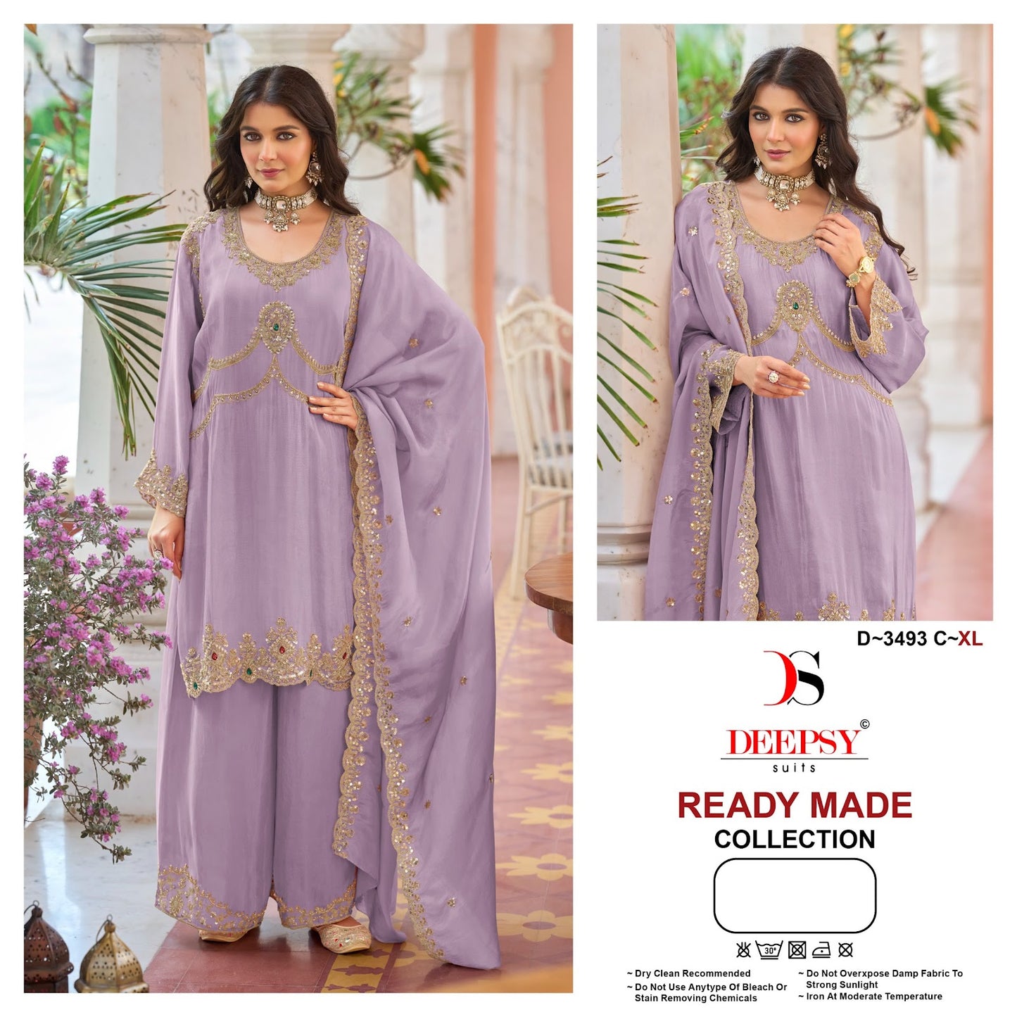 D 3493 Abcd Deepsy Tissue Pakistani Readymade Suits Manufacturer