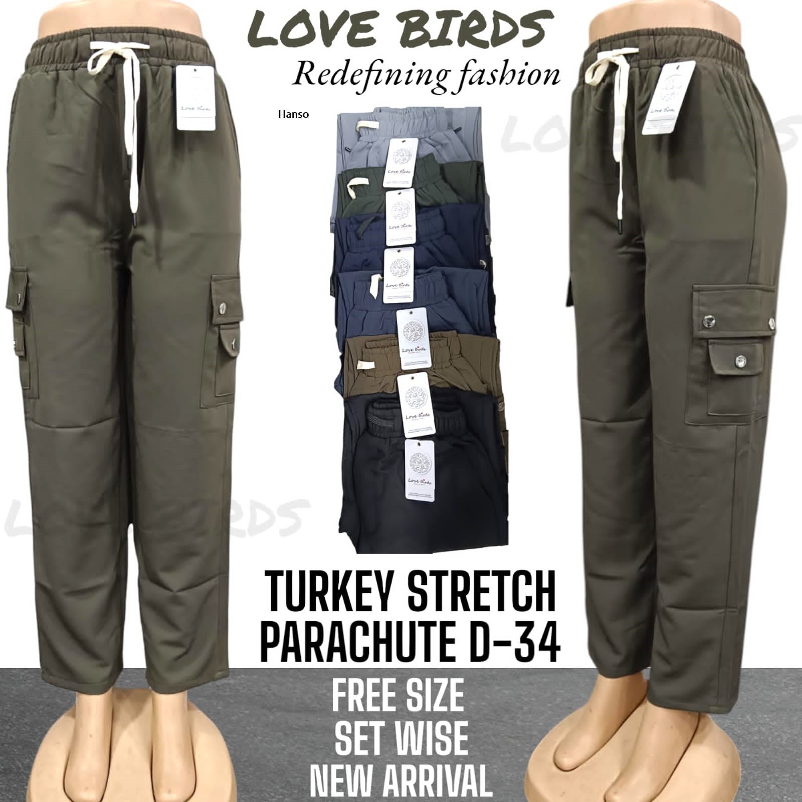 D 34 Love Birds Hanso Women Pants Wholesaler India