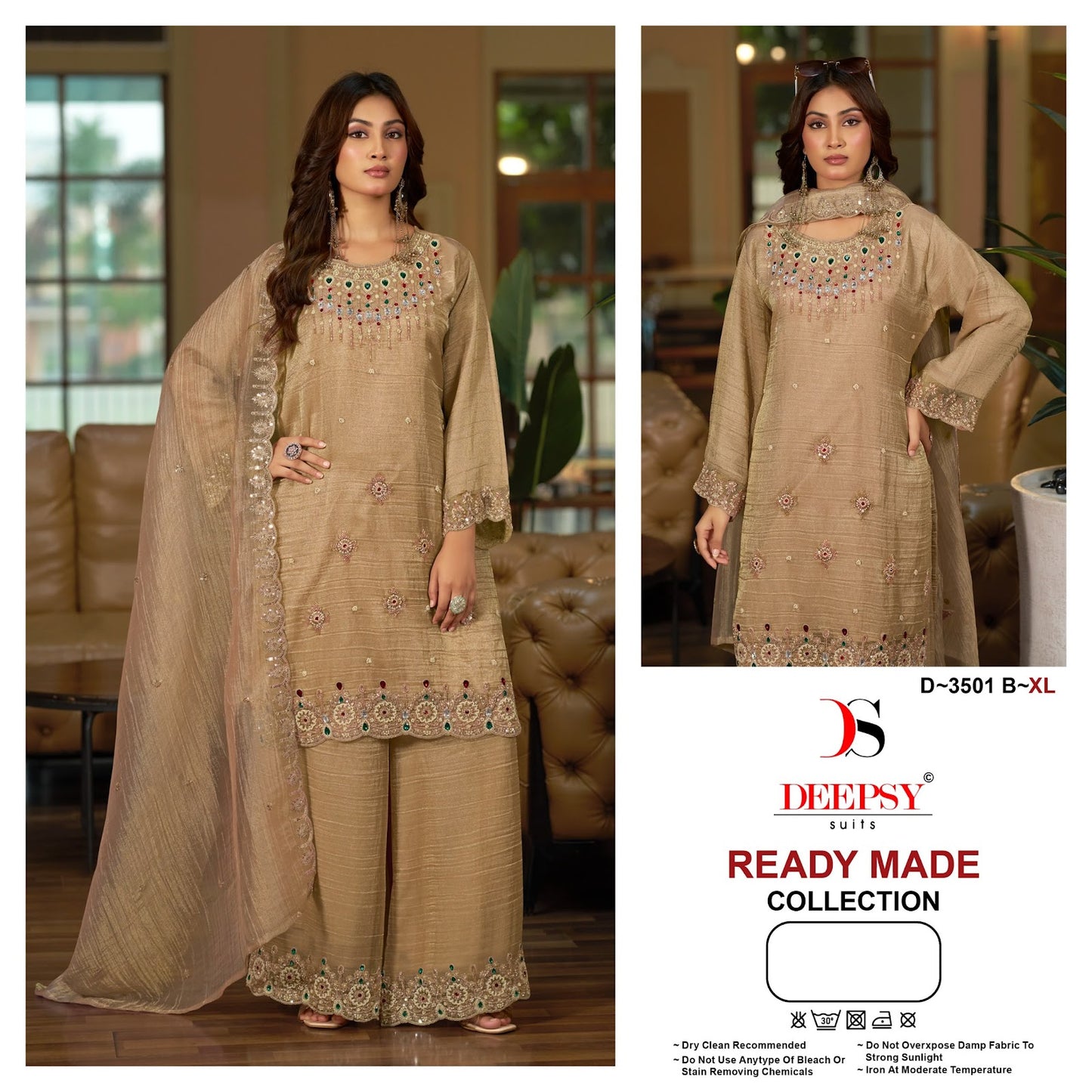 D 3501 Deepsy Silk Pakistani Readymade Suits Supplier India