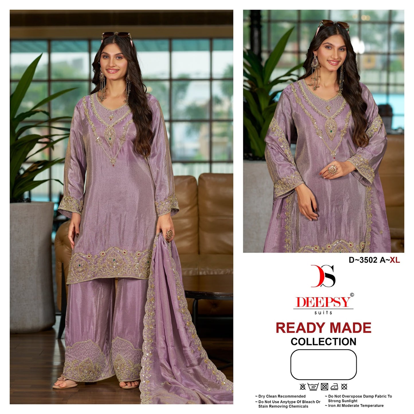 D 3502 Deepsy Tissue Silk Pakistani Readymade Suits Wholesaler Ahmedabad