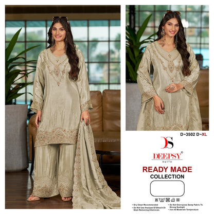 D 3502 Deepsy Tissue Silk Pakistani Readymade Suits Wholesaler Ahmedabad