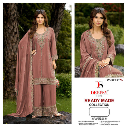 D 3504 Deepsy Tissue Silk Pakistani Readymade Suits Manufacturer Gujarat