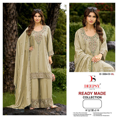 D 3504 Deepsy Tissue Silk Pakistani Readymade Suits Manufacturer Gujarat