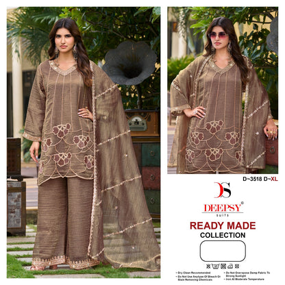 D 3518 Deepsy Silk Pakistani Readymade Suits Exporter India