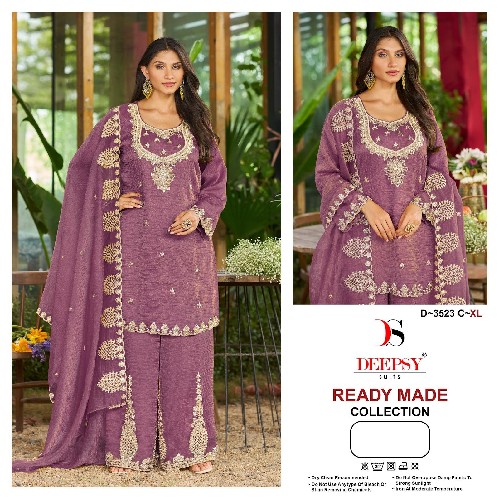 D 3523 Deepsy Silk Pakistani Readymade Suits Wholesale Price