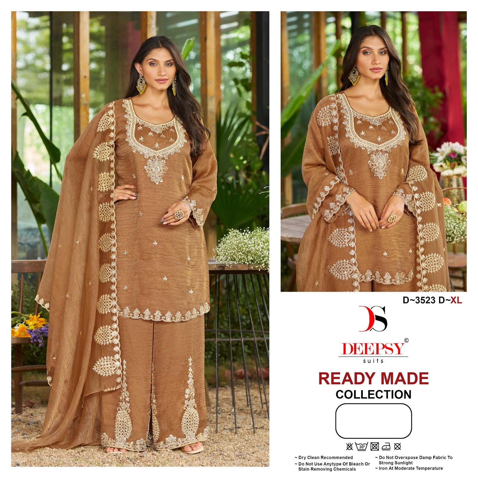 D 3523 Deepsy Silk Pakistani Readymade Suits Wholesale Price