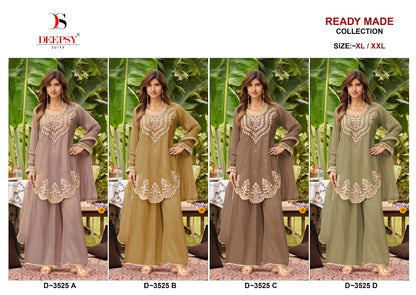 D 3525 Deepsy Silk Pakistani Readymade Suits Wholesaler India